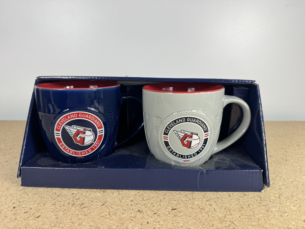 Cleveland Guardians Mug Set One Size Multi Color MLB Baseball Memory Company